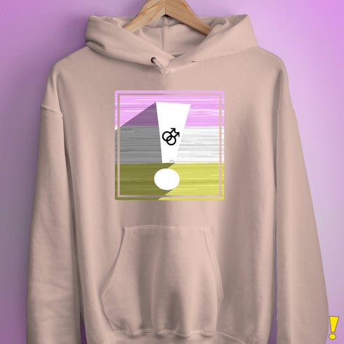 Twink Pride Flag Exclamation Point Hoodie